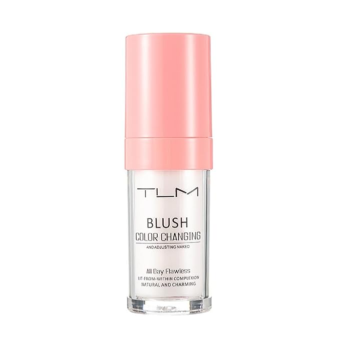 TLM Foundation Color Changing,and Adjusting Naked,All Day Flawless Makeup,Lit-From-Within complexion,Natural and Charming,Luminzing Satin Face Color(30ML,Pink)