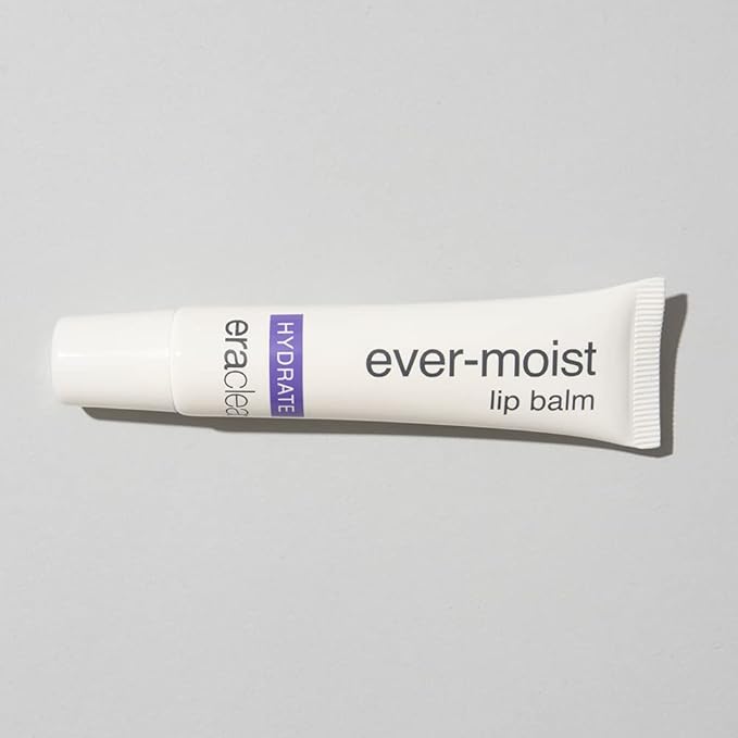 eraclea Ever-Moist Lip Balm, Lip Repair Treatment for Dry, Chapped Lips, Lip Moisturizer with Beeswax, Hyaluronic Acid and Shea Butter, Anti-Aging Cracked Lip Repair for Youthful Lips (0.4 oz)