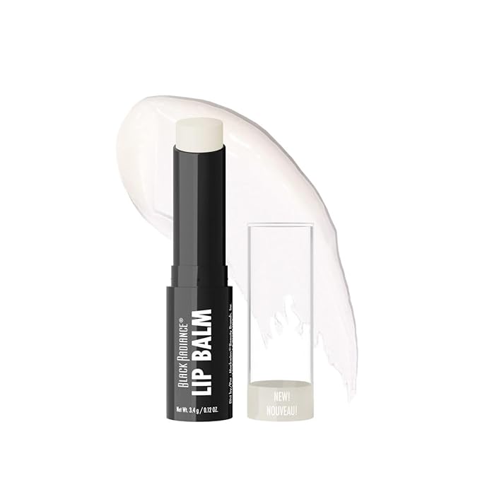 Black Radiance Beyond A Pout Plumping Lip Balm, Moisturizes & Conditions with a Blend of Botanical Oils & Hyaluronic Acid For a Glossy Finish, Vegan, Cruelty-Free - Pamper