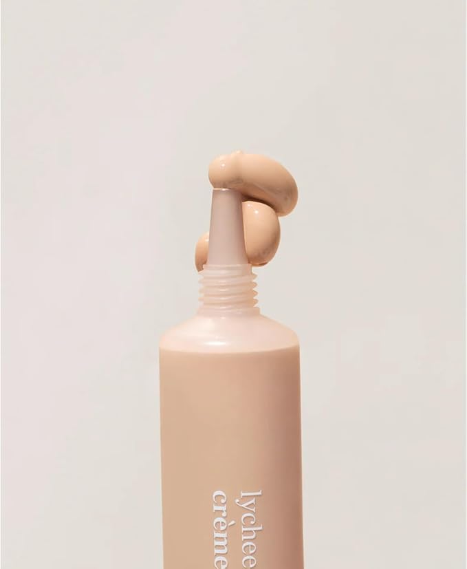 Ere Perez - Natural Lychee Crème Corrector | Vegan, Cruelty-Free, Clean Beauty (Tres – Bisque, 0.33 oz | 10 ml)