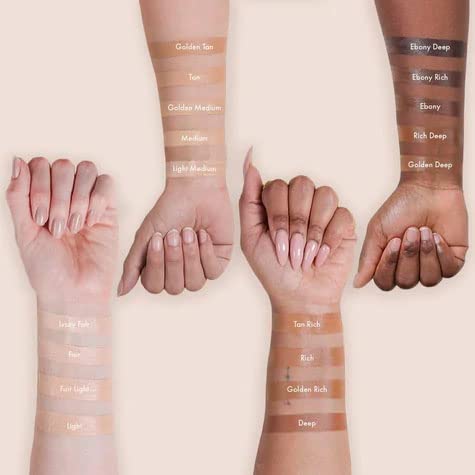 Wander Beauty Dualist Matte and Illuminating Concealer Makeup - Rich Deep - Dual-Ended Matte Concealer Stick + Liquid Concealer - Full Coverage Concealer Brightens & Hydrates Under Eyes - 0.28 fl oz