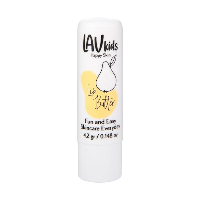 Nourishing Lip Butter gently scented Natural Child Balm Ultra-moisturising Lip Butter for sensitive skin Paediatrician Tested & Approved Kids Intensive Lip treatment for Sensitive Skin 4.2g