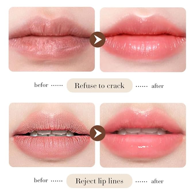SADOER Coconut Oil Natural Moisturizing Lip Balm Moisturizing Lips Smooth And Elastic Lip Ointments