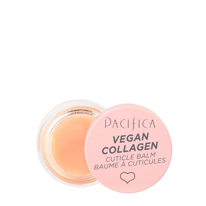 Pacifica Beauty Vegan Collagen Cuticle Balm, Bath and Body, Nail Care, Nail Repair for Dry Damaged Nails, Cuticle Cream, Cuticle Care, Nail Treatment, Skin Care, Body Care, 0.3 fl oz (1 Count)