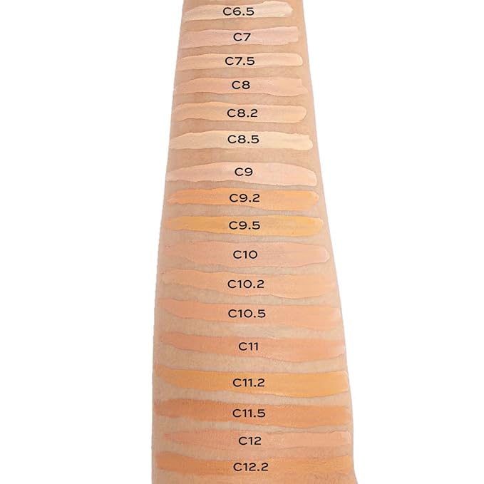Makeup Revolution Conceal and Hydrate Concealer, Full Coverage & Matte Finish, C7.5 for Medium Skin Tones, Vegan & Cruelty-Free, 0.7 Fl Oz