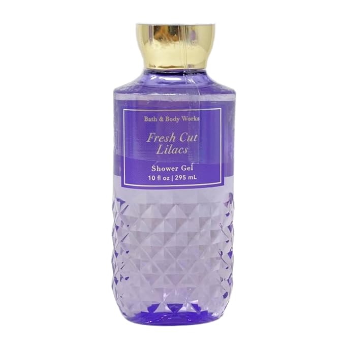 Bath & Body Works Fresh Cut Lilacs 3 Piece Bundle - Body Cream - Shower Gel - Body Lotion - Full Size