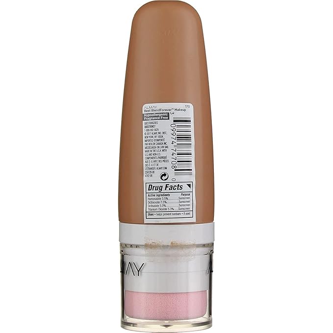 Almay Best Blend Forever Foundation, True Beige, 1 fl. oz., SPF 40 Broad Spectrum