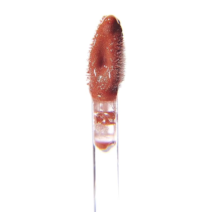 ROEN - Natural Kiss My Liquid Lip Balm Shimmer | Vegan, Cruelty-Free, Clean Makeup (BOWIE - Shimmery Nude-Rose)