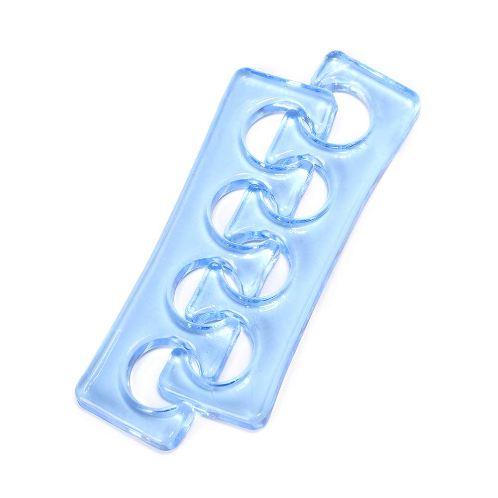 KADS 2pcs/pair Silicone Toe Separator Nail Art Manicure Finger Feet Care Braces Supports Nails DIY Tools