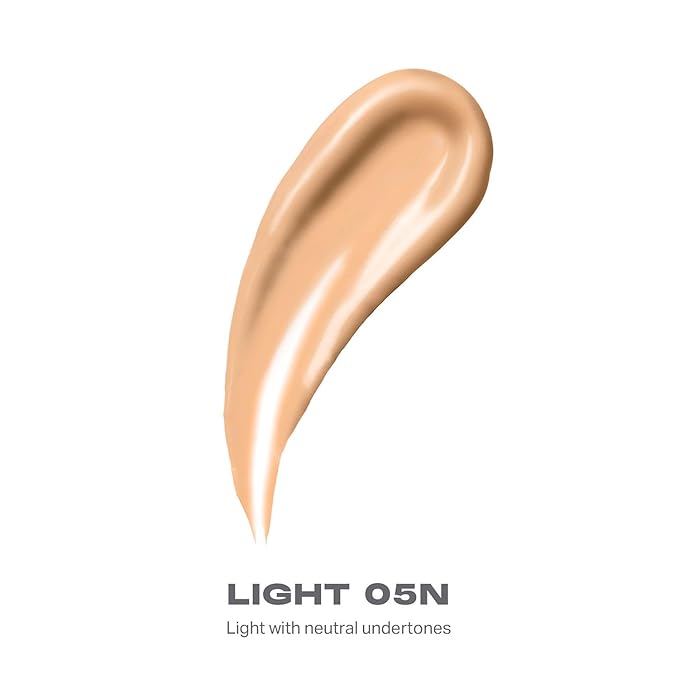 Morphe Lightform Liquid Foundation - Extended Hydration Foundation Makeup with a Lasting, Natural Radiant Finish - Long-Wearing Formula with Buildable, Medium Coverage - Light 05N (1.01 fl oz)