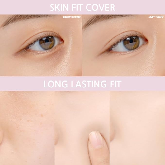 Hold On Tight Concealer 3 Colors – High Coverage & Fitting Liquid Concealer, Full Coverage, Lightweight Dark Circles Eraser, Long-Lasting Cover, Natural Finish, Vegan, 0.17 oz. (01 FAIR)