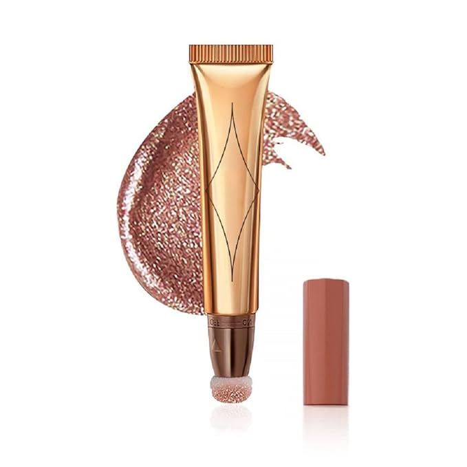 Highlighter Beauty Wand, Face Concealer Contouring With Halo Glow Liquid Filter Long Lasting & Smooth Matte Finish Liquid Illuminator Makeup Stick (05 Bronze Gold)