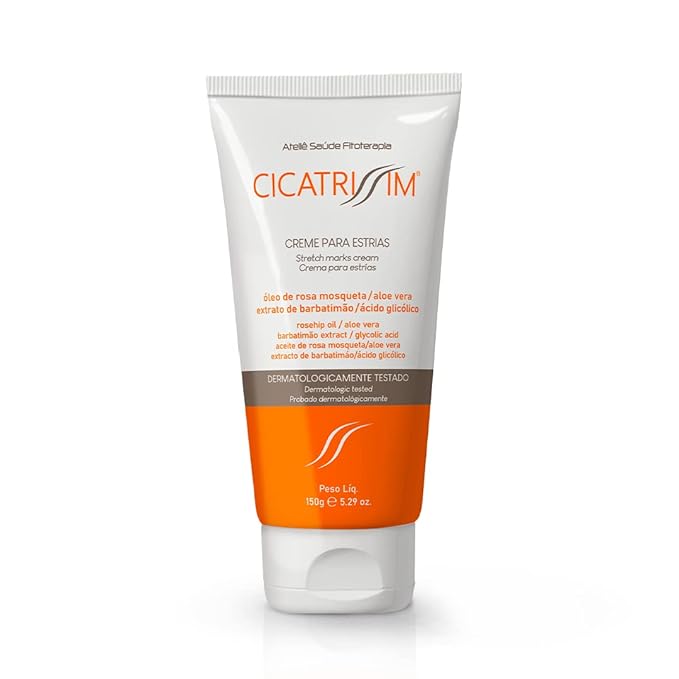 Cicatrissim Deep Stretch Mark Removal Cream - Innovative Formula With Pure and Powerful Natural Ingredients From Brazilian Flora - For All Stretch Marks & Skin Types.