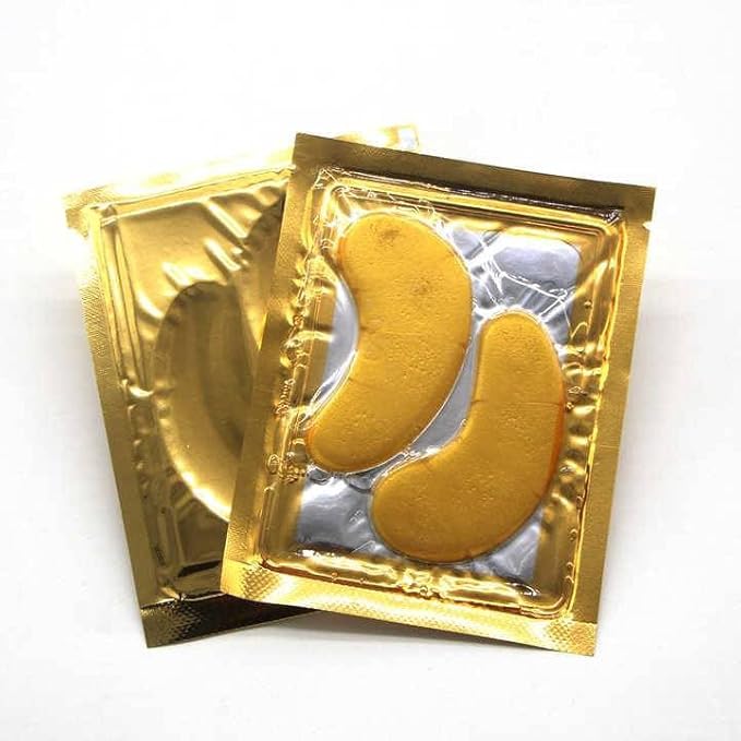 24K Gold Eye Patches (12 Pairs) Collagen, Anti-Wrinkle, Anti-Aging, Beauty & Personal Care, Dark Circles & Puffiness