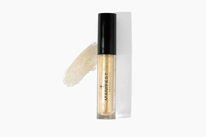 BIG POUT ENERGY Lip Plumper, Chili-Infused Lip Plumping Oil for Full and Smooth Lips, Lip Gloss Finish, With Easy Swipe XL Wand Applicator, Dubai Gold, 0.12 fl oz