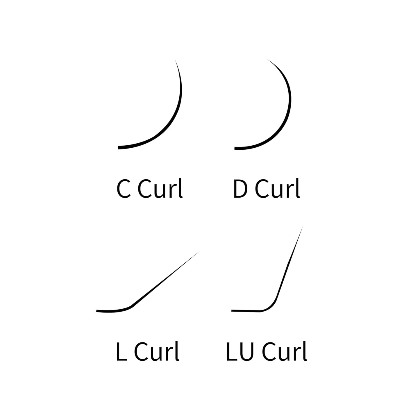 YY Lash Extensions Supplies Y Eyelash Extensions 0.05mm Thickness L/LU Curl Mix 8-15mm Premade Fans 4D Russian Volume Matte Black 12 Rows Crisscross Eye Lashes(YY-0.05-LU,8-15mm)