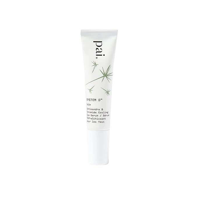 Pai Skincare - System D Schisandra + Ceramide Cooling Eye Gel Serum | Natural, Vegan, Sensitive Skincare (0.5 fl oz | 15 ml)