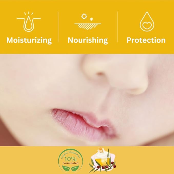 Cute Lip Balm, Adorable Character Lip Balm for Kids, Moisturizing and Nourishing Lip Care with Shea Butter for All Ages, Girls Lip Gloss, Toddler Lip Gloss (Blue - Unscented)