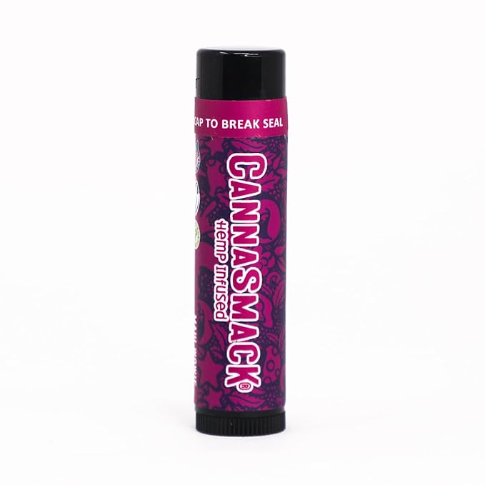 CannaSmack Natural Hemp Lip Balm - Tropical Flavor