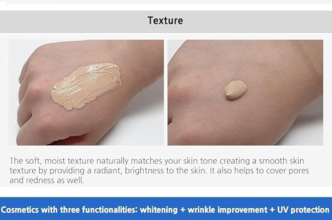 Enough Ultra X10 Cover Up Collagen Foundation, SPF50+ PA+++, 13 Light Beige, 3.53 oz (100 g)