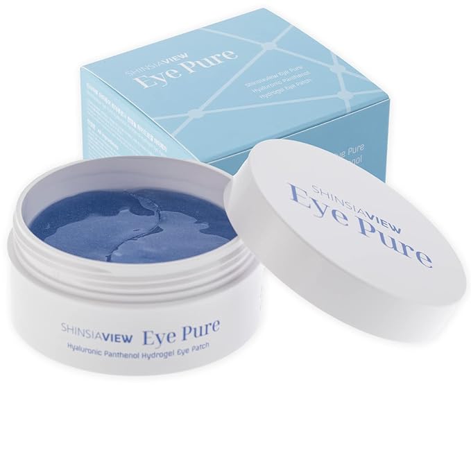 Hyaluronic Panthenol Under Eye Patches Vegan Firming Eye Gel Mask for Wrinkle, Puffy Eye, Dark Circle Treatment 30 Pairs