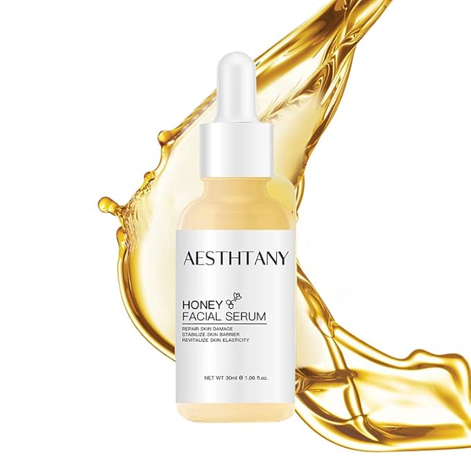Honey Hyaluronic Acid Face Serum, 30ml / 1.06 fl.oz | Honey Purity 30% | Vit E - Anti Aging Facial Serum for Skin Care | Face Serum for Women | for All Skin Type