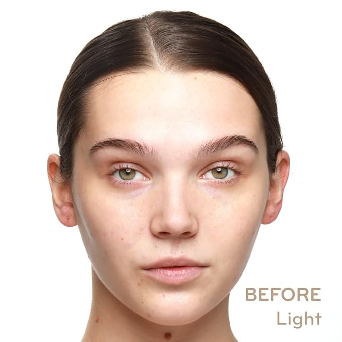 pūrlisse Radiant Glow Illuminating BB Cream with SPF 30 - Glow BB Cream Enriched with Goji & Hawthorn Berry for Dewy Skin - Helps to Improve Skin Texture & Radiance - Light (1.4 oz)