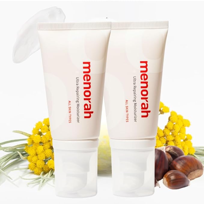 menorah skincare - Ultra Repairing Moisturizer Set, Lightweight, Wrinkle Cream, Skincare Set, Face Moisturizer Kits