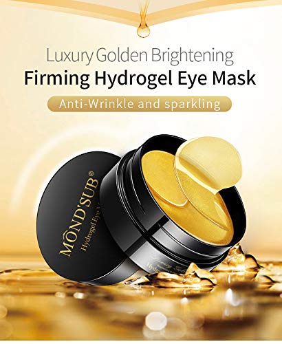 Collagen-Enriched Eye Mask Eye Gel Patches - 30 pairs with 24k Gold (Pack of (20pairs))