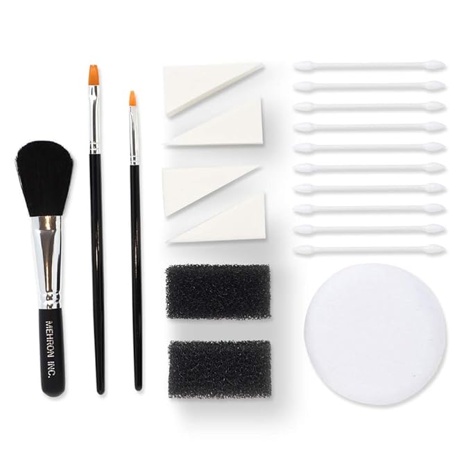 Mehron Makeup All-Pro StarBlend Cake Kit (Dark)