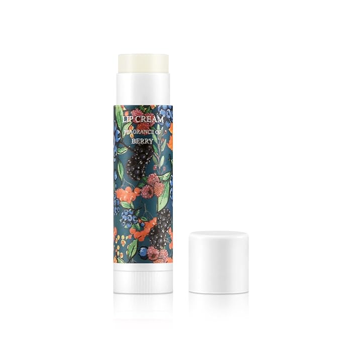 Boobeen Fruit Lip Balm Stick, Lip Repair Stick for Dry Cracked Lips, Moisturizing Lip Care Reduce Fine Lines, Hydrating Lip Balm for Men & Women