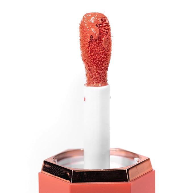Palladio Liquid Blush for Cheeks & Lips 2-in-1 Makeup Face Blush, Weightless Cream Formula, Smudge Proof Long-Wearing Pigmented Blush, Natural Look Makeup Face Blushes, Dewy Finish, Sunny Coral