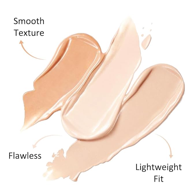 Kaely 2Pcs Tri Color Concealer Pot,Color Correcting Concealer for Dark Circles Spots,Cream Concealer Full Coverage,Foundation Contour Makeup Palettes,under Eye Brightener corrector de ojeras,01