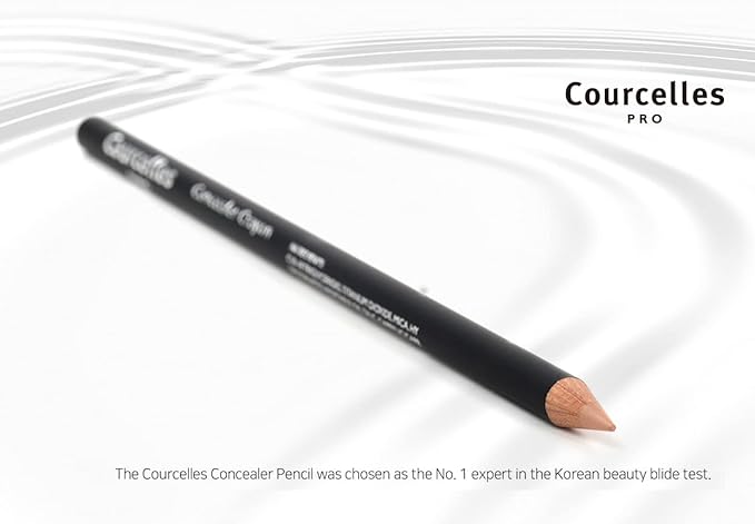 [K-Beauty Makeup] Courcelles Concealer Pencil CC706/CC707/CC708, Hard type-Natural Cover, light, medium, dark beige (CC707-Medium Beige)