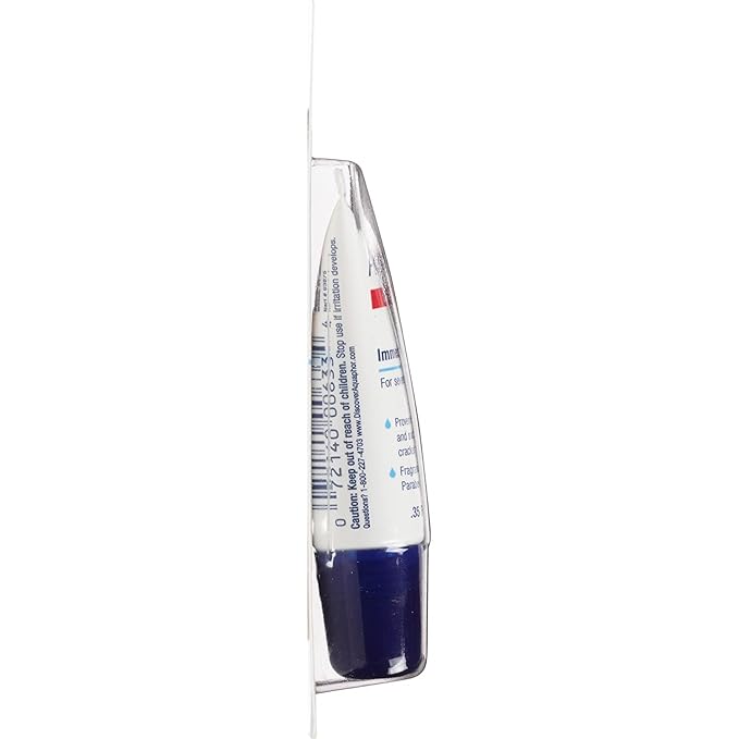 Aquaphor Lip Repair Ointment - Long-lasting Moisture to Soothe Dry Chapped Lips - .35 fl. oz. Tube (Pack of 2)
