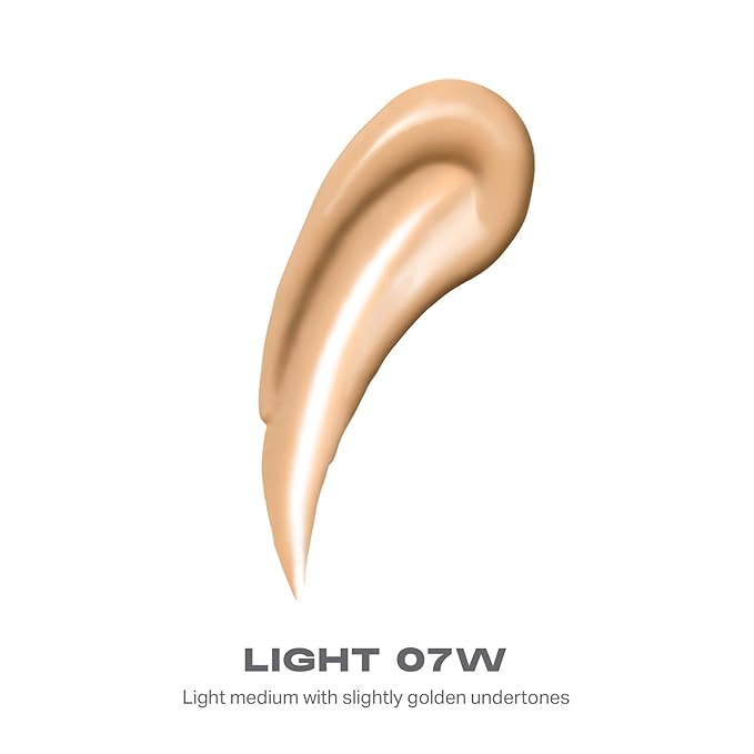 Morphe Lightform Liquid Foundation - Extended Hydration Foundation Makeup with a Lasting, Natural Radiant Finish - Long-Wearing Formula with Buildable, Medium Coverage - Light 07W (1.01 fl oz)