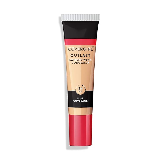 COVERGIRL Outlast Extreme Wear Concealer, Golden Ivory 802, Shelf Pack of 2