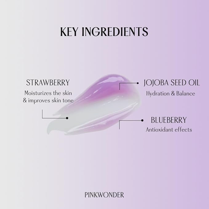 GLOWFLOW Lavenberry Lip Sleeping Mask, Moisturizing Lip Care for Dry and Chapped Lips, Fresh Grape Flavor Lip Balm, Nourishing Lip Care