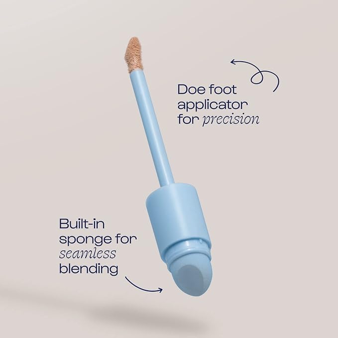 Alleyoop Game Face Concealer Makeup, Lightweight to Medium Buildable Coverage Under Eye Concealer, For Blemishes, Crease-proof and Hydrating with Aloe Stem Cell, Smooth Second Skin Finish - Go-Getter