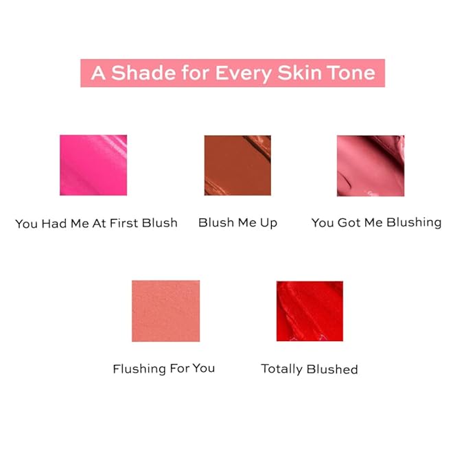 Revolution Beauty, Superdewy Liquid Blush, Richly Pigmented & Buildable, Blendable Formula, Blush Me Up, 0.5 Fl. Oz.