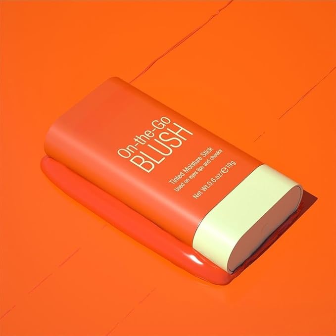 Blush Rare Beauty Liquid Blush Cream Blush Stick For Cheeks Natural Blendable Powder Blusher Stick On The Go Blush Brushes For Makeup Cheeks,Natural Waterproof, Long Lasting (orange)