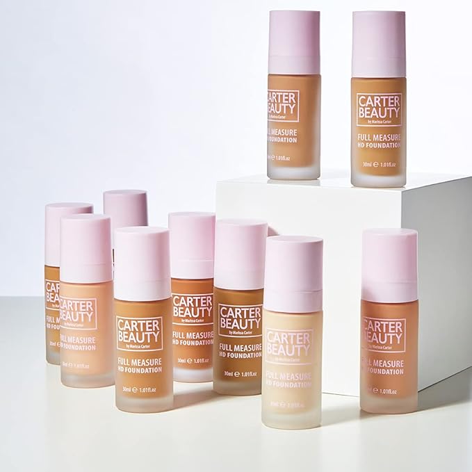 Full Measure HD Foundation - Pecan Pie by Carter Beauty for Women - 1.01 oz Foundation