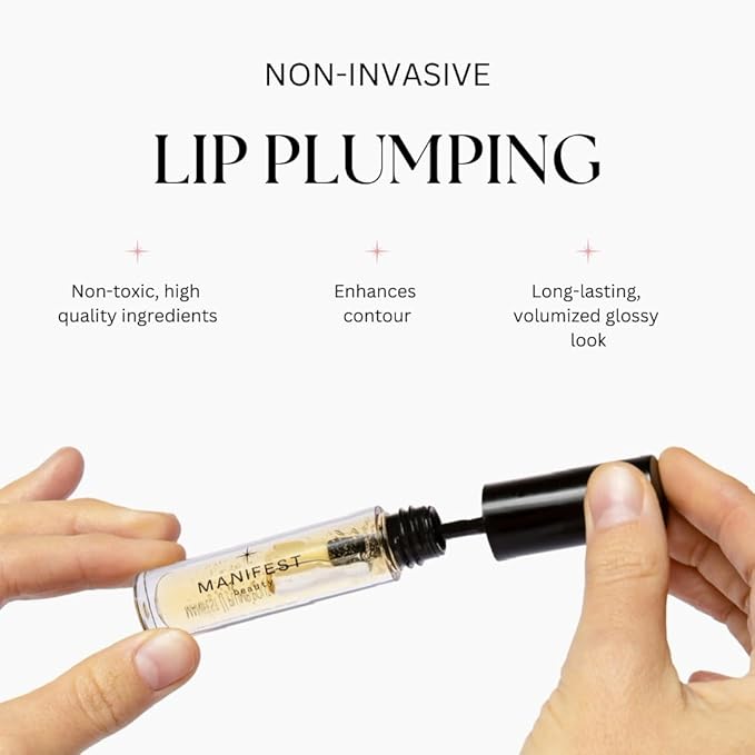 BIG POUT ENERGY, Chili-Infused Lip Plumping Oil for Full and Smooth Lips, Lip Gloss Finish, With Easy Swipe XL Wand Applicator, Scarlett Flame, 0.12 fl oz