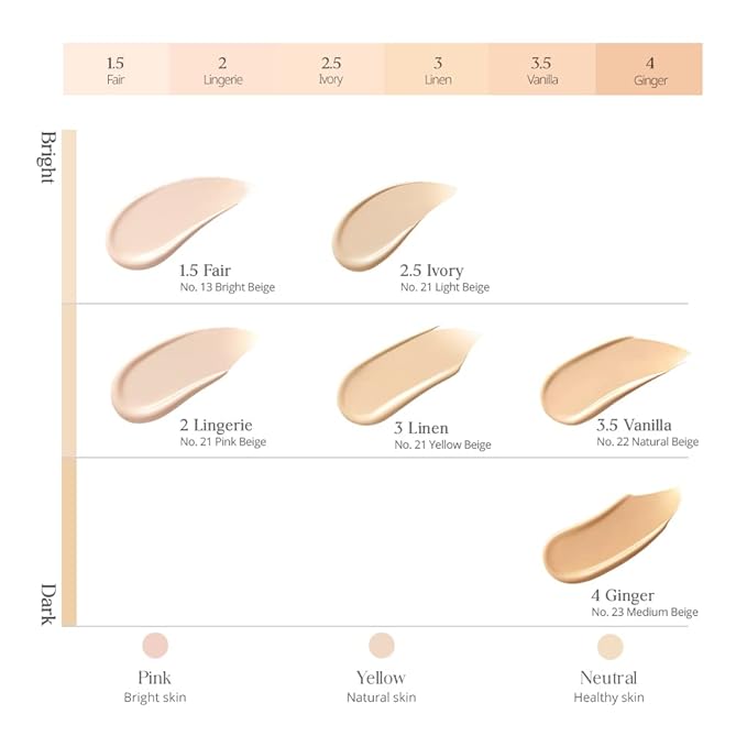 CLIO Kill Cover The New Founwear Cushion Refill Included (15g*2, 4 GINGER)