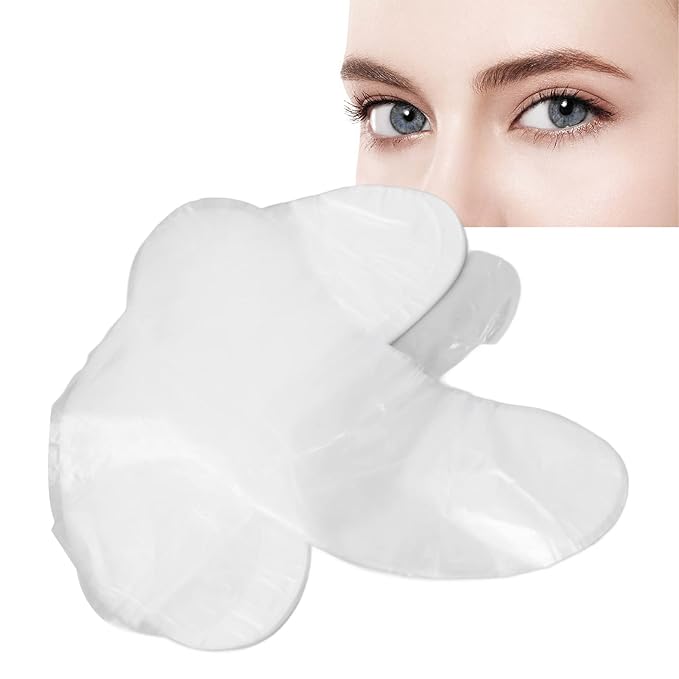 100 Pcs DIY Disposable Eye Pad Patch Dark Circles Under Eye Patches Promote Water Absorption Blocking Disposable Eye Skin Care Pads Skin Treatment For Wrinkles Eye Mask Pads For Dark Circles