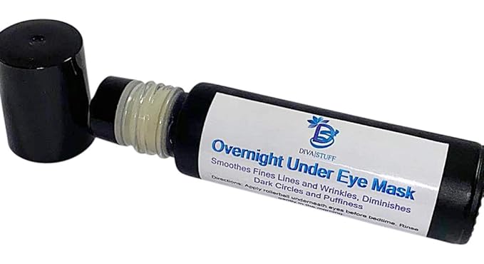 Diva Stuff Overnight Under Eye Mask for Wrinkles, Dark Circle and Puffiness, Firm Up The Skin Under Your Eyes While You SIeep, 1/2 oz