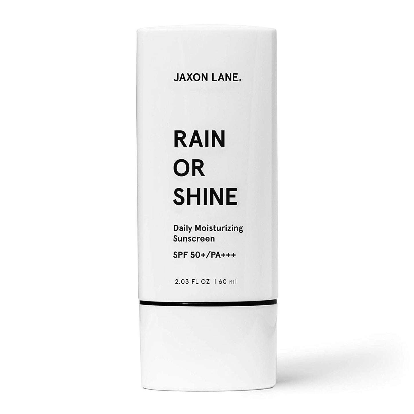 RAIN OR SHINE Anti Aging Face Sunscreen SPF 50 for Clear Skin w/Green Tea, Hyaluronic Acid, Vitamin E Oil, Ginseng, Licorice Root – SPF Moisturizer for Face & Body (Fragrance-Free, 2.03 Fl Oz, 4 pack)
