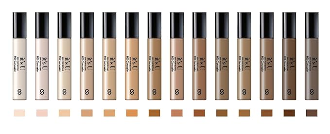 Sistar it's U Skin Perfecting HD Concealer Full Coverage Lightweight Long Lasting Correcting Liquid Contour Cover Masker Makeup 5 ml / 0.17 fl. oz (Fawn)
