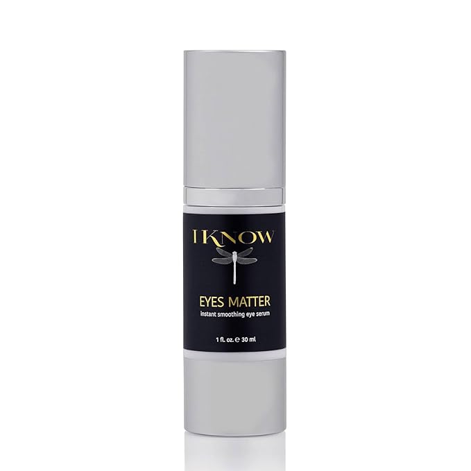 EYES MATTER Instant Smoothing Eye Serum, Rapid Wrinkle Reducer, Rejuvenating, Brightening Treatment for Fine Lines, Puffiness & Dark Circles, (1oz)