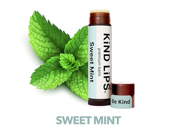 Kind Lips Lip Balm - Nourishing & Moisturizing Lip Care for Dry, Chapped Lips | Infused with Shea Butter & Beeswax | Variety Pack | 0.15 Oz (Pack of 3)